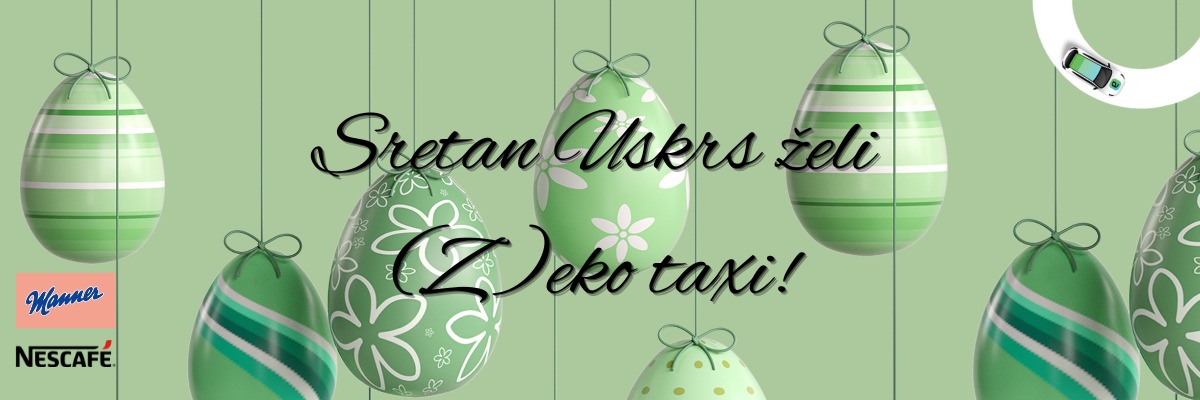 (Z)EKO TAXI: EASTER MAGIC ON WHEELS WITH MANNER & NESTLÉ! 🐰🚖